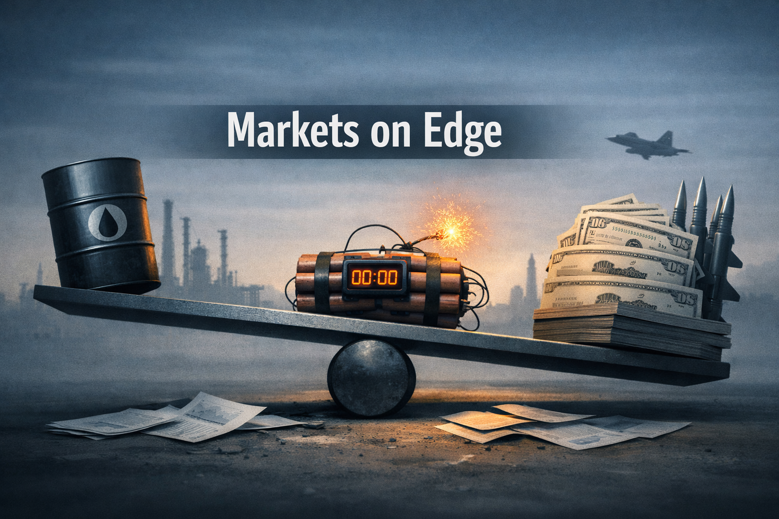 Markets Reprice Risk as Pause on Iranian Strikes Collides With Broader Threats — Oil, Treasuries and Corporate Filings Drive Volatility
