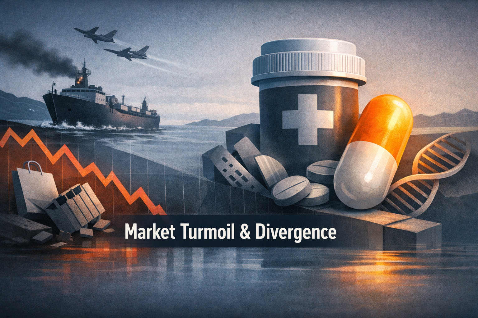 Geopolitics and Sector Divergence Drive Risk-Off Session; AstraZeneca Rally Provides a Counterpoint episode artwork