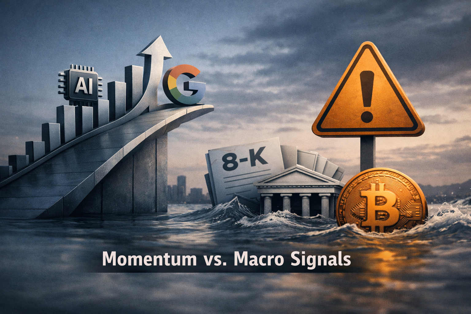 $BTC — Tech Momentum vs. Macro Checkpoints: Nasdaq’s 10-Day Surge, Bitcoin’s Currency Moment, and a Flood of 8‑Ks Shape Market Focus