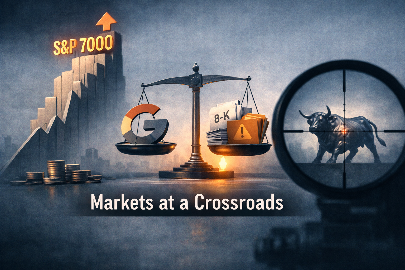 Market Momentum Meets Regulatory and Idiosyncratic Noise: S&P 7,000, Big Tech Scrutiny, and Earnings-Driven Rotation episode artwork