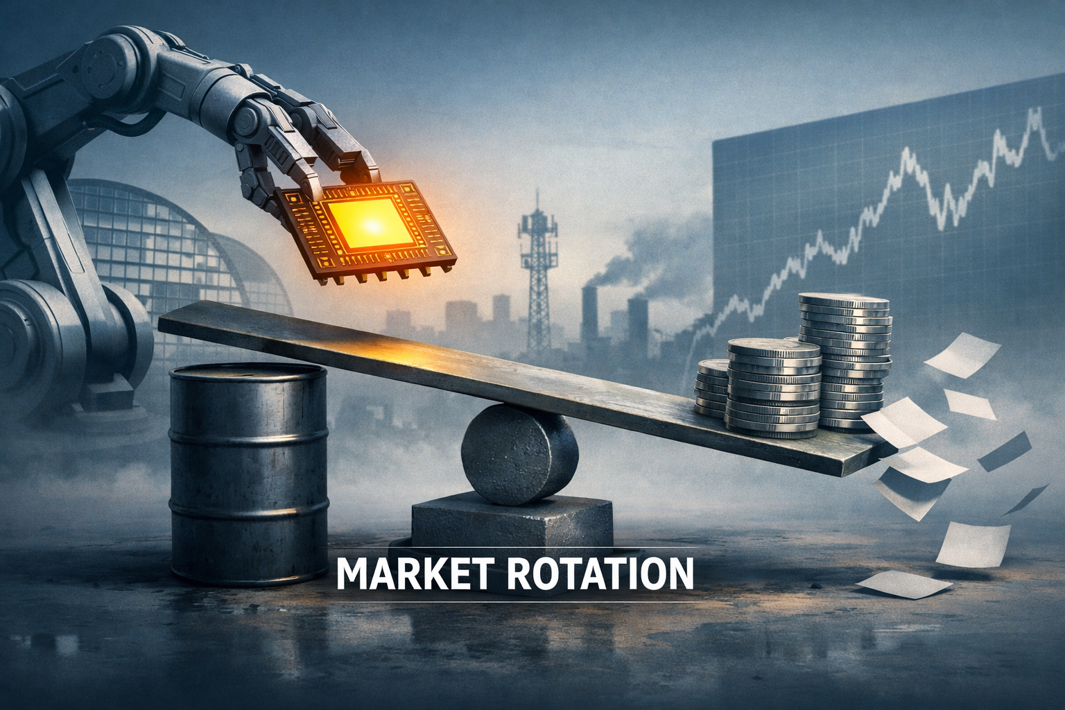 AI Hardware, Big Capex, and Mixed Macro: Market Rotation Meets Skepticism episode artwork