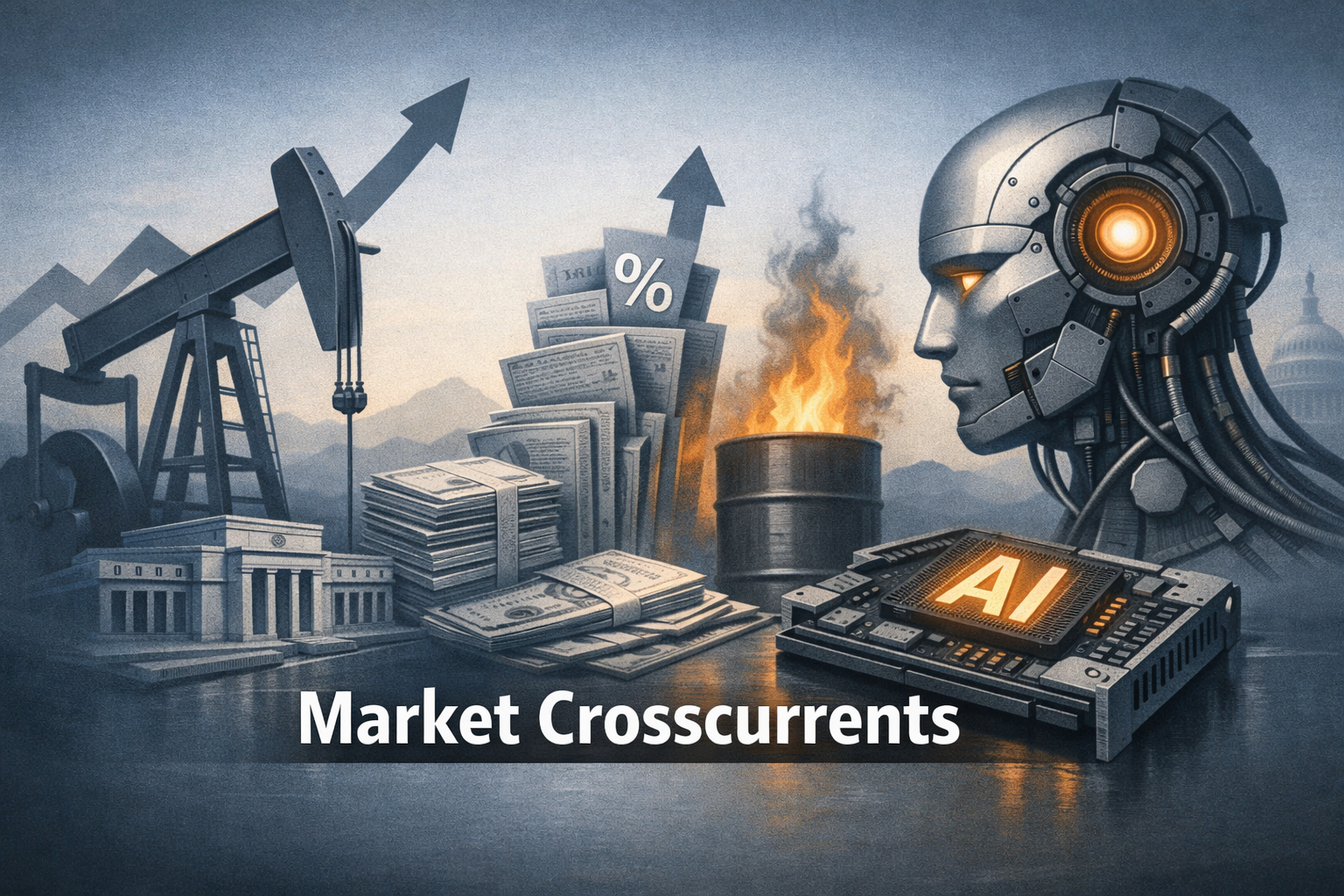 Rates, Energy and AI Talent Drive a Volatile Market Mix — Yields Spike, Oil and Fed Minutes Stoke Inflation Fears While AI Hiring and Analyst Upgrades Add Nuance