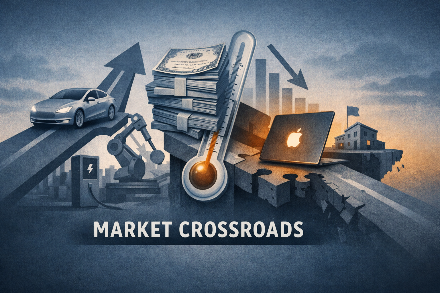 $TSLA — Delivery Beats, Macro Cooling and Sector Divergence: Tesla, Bonds and a Patchwork Market Lead Thursday episode artwork