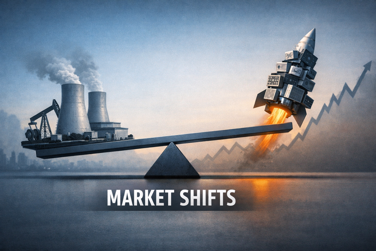Institutional Rebalancing and Runaway Volatility: Utilities and Energy Draw Flows as Small-Cap Frenzy Accelerates