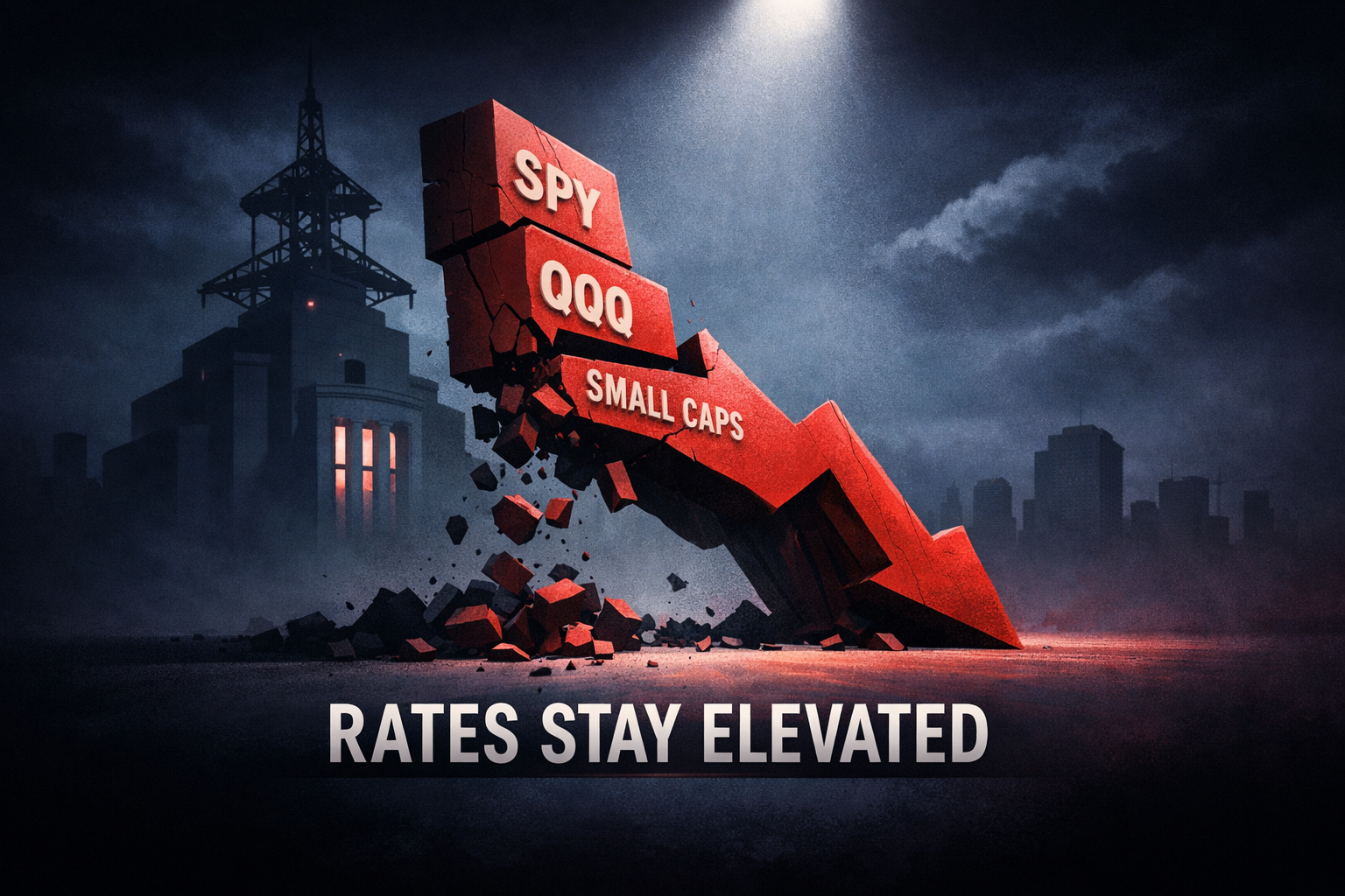 Tech Swoon as Powell’s ‘Higher for Longer’ Tone Reverberates — $SPY, $QQQ and Small Caps Slip episode artwork
