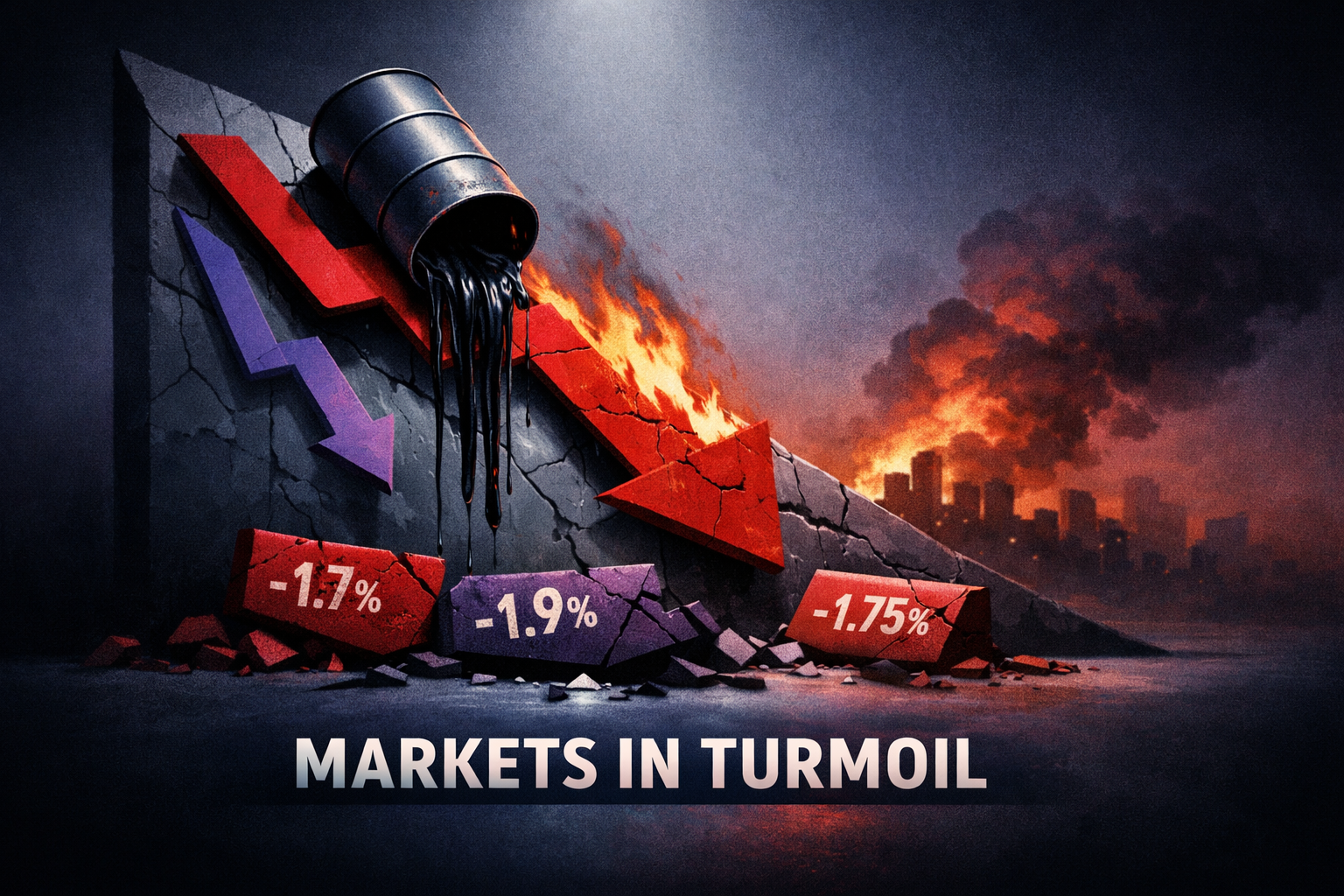 Markets Slide on Oil Shock and Risk-Off Sentiment; Tech and Small Caps Lead Declines episode artwork