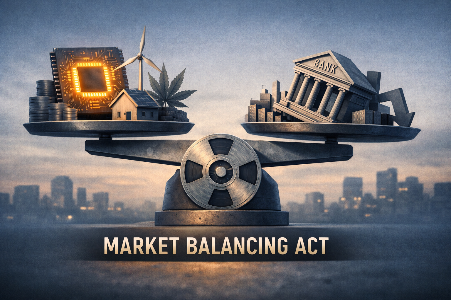 Mixed Tape: Tech Strength and Defensive Rotation Offset Bank Pressure as Markets Digest Regulatory and Macro Signals episode artwork