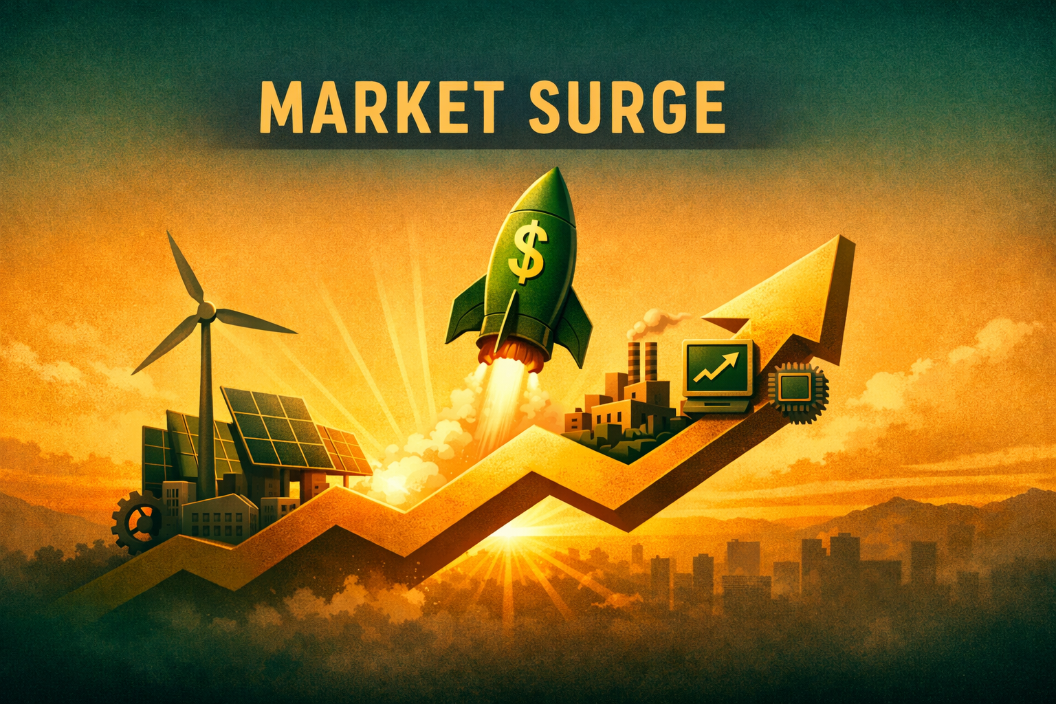 Broad Risk-On Rally: Tech, Small Caps and Renewables Lead a Strong $U.S. Market Advance Broad Risk-On Rally: Tech, Small Caps and Renewables Lead a Strong $U.S. Market Advance