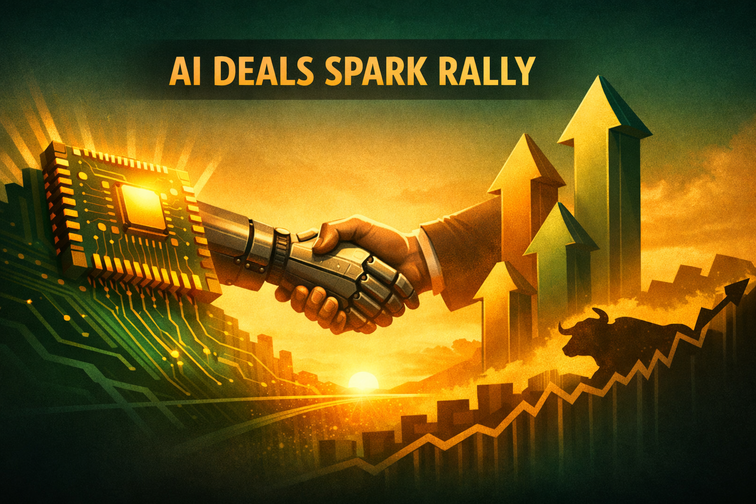 AI Deals and Chip Strength Propel Nasdaq-Led Rally; $SPY Up 0.83%, $QQQ Surges 2.34%
