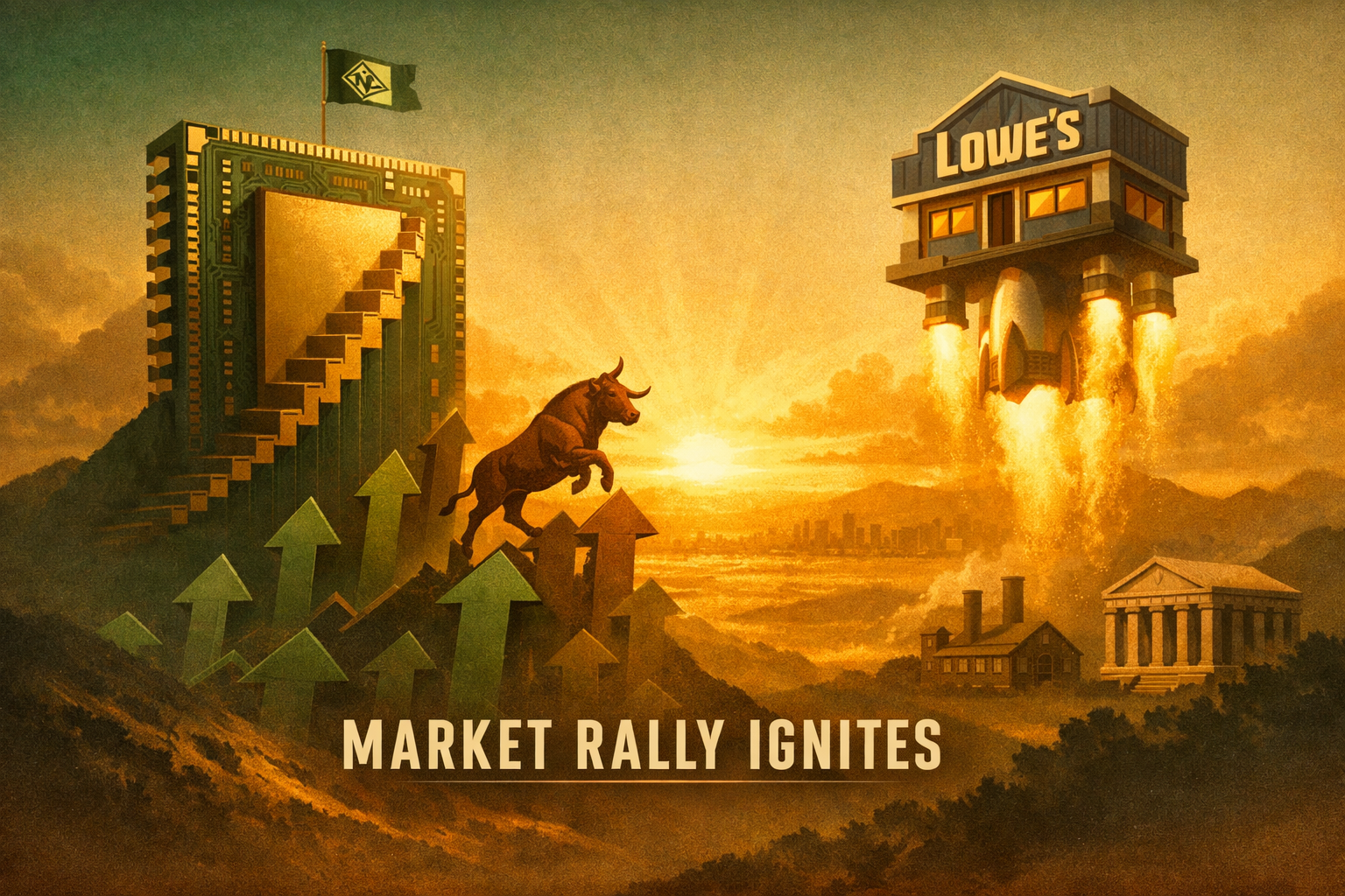 $NVDA — Tech Strength and Small-Cap Rally Drive Risk-On Session After Nvidia Beats and Lowe's Tops Estimates episode artwork