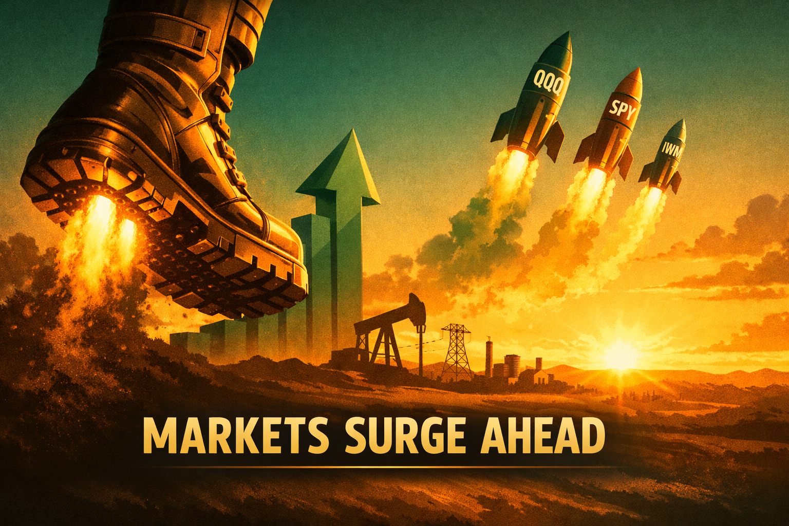 Tech-Led Surge Boots Markets Higher: $QQQ Outpaces as Small Caps Join the Rally