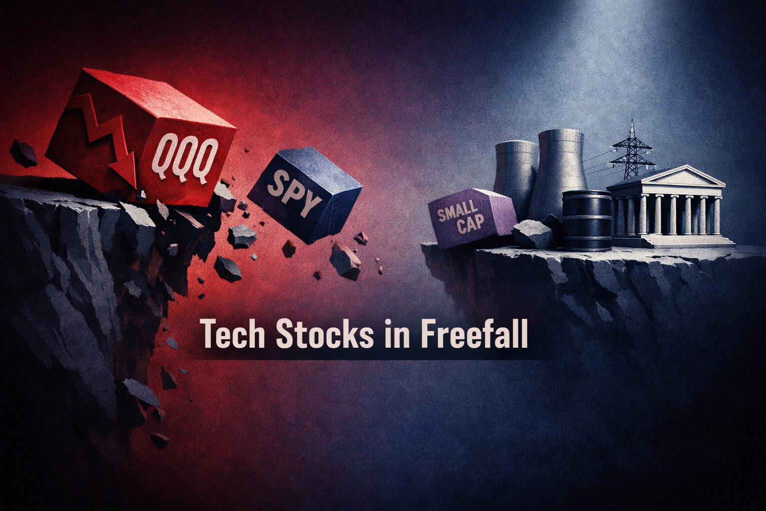 Tech-Led Rout Drives Broad Risk-Off: $QQQ Slides 3.3% as $SPY and Small Caps Drop episode artwork