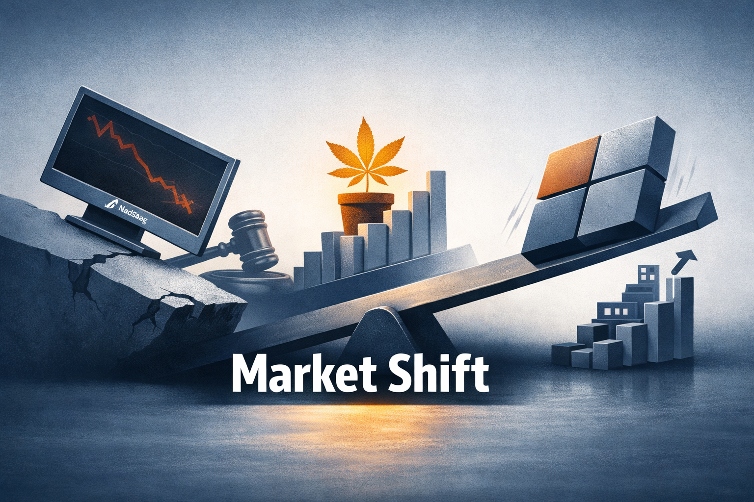 $MSOS — Subtle Slippage as Tech Leads Lag — Markets Digest Policy Wins for Cannabis, Small-Cap Strength, and Broad Rotation episode artwork