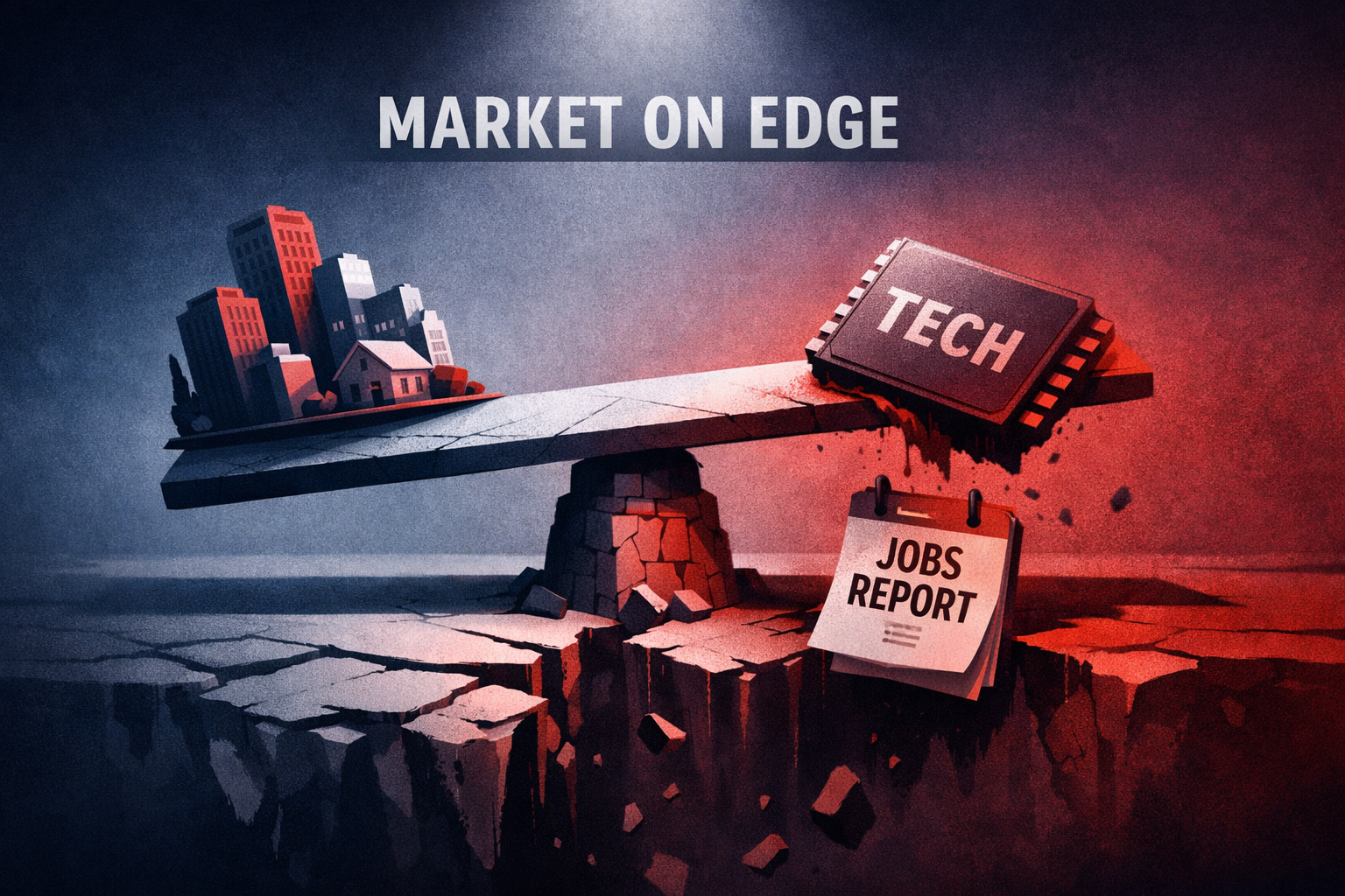 Tech-led Pullback Floors Markets Ahead of Jobs Read — $QQQ Slides 1.5% as Investors Reprice Risk
