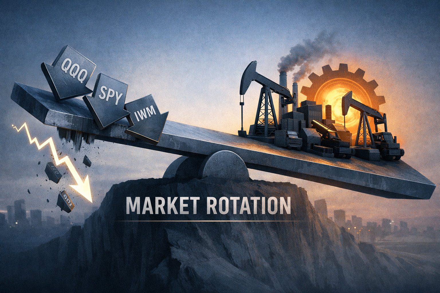 Rotation, Regulation and a Tech Pullback: Markets Trade Mixed as Cyclicals Hold Up