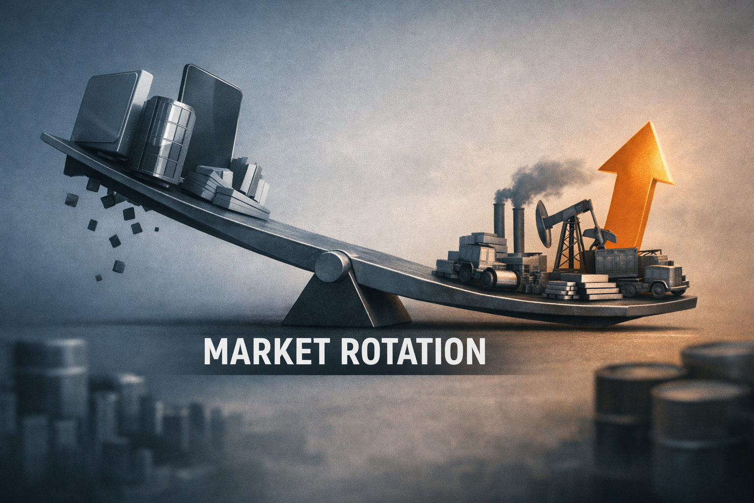 Markets Rotate: Cyclicals and Small Caps Rally as Mega-Cap Tech Sheds Gains