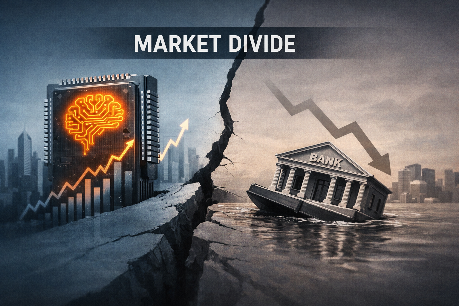 AI and Chip Optimism Drives Tech-Led Rally; Small Caps and Banks Trade Cautiously episode artwork