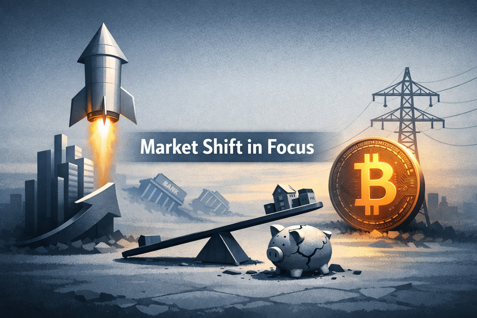 $BTC — Tech-Led Risk Appetite Boosts Large Caps as Small Caps Lag; Crypto and Utilities Add to the Rotation episode artwork