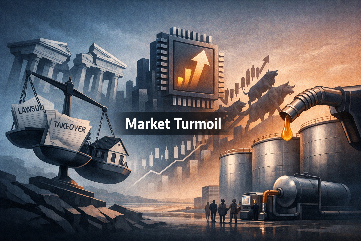 Shareholder Fairness Fears, $NVDA Momentum and a 300M-Litre Fuel Hub: Market Pulse — Mar 26, 2026