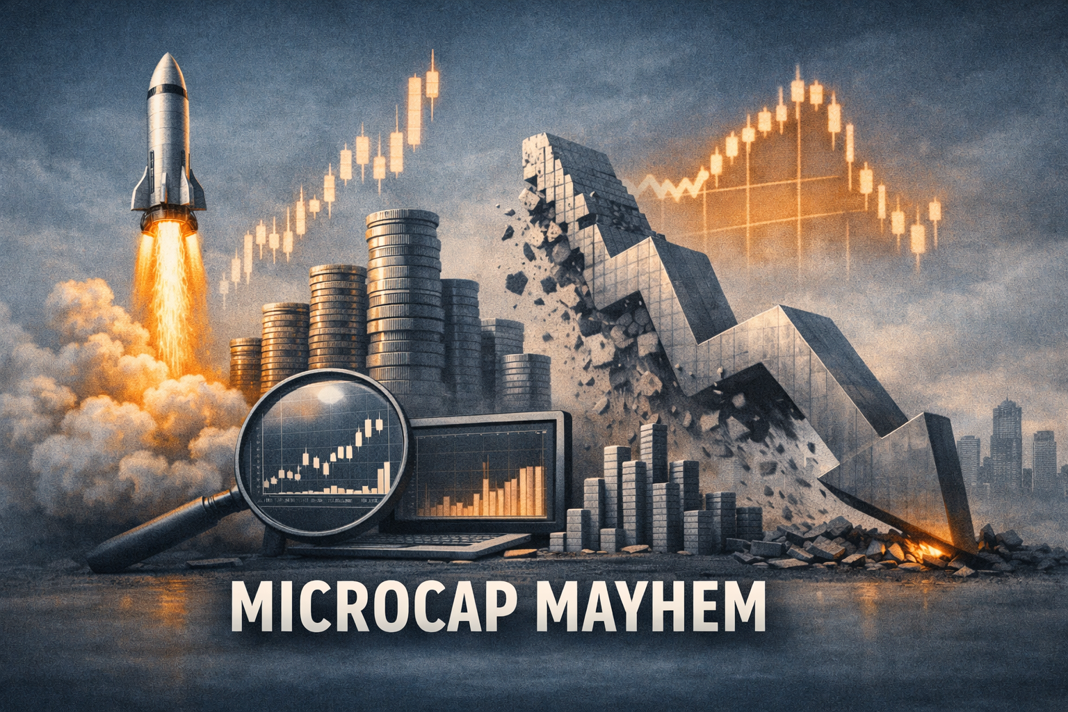 Weekend Microcap Storm: ONFO Rockets, FCHL Collapses, CTNT Logs Near‑Billion Volume — Retail Interest Surges episode artwork