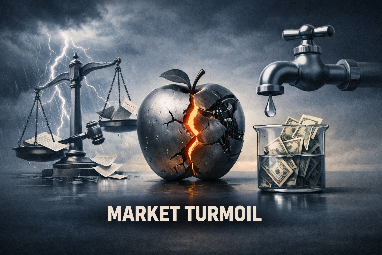 Legal Storms, AI Friction and Water-Tech Funding: Market Movers from May 14, 2026 episode artwork