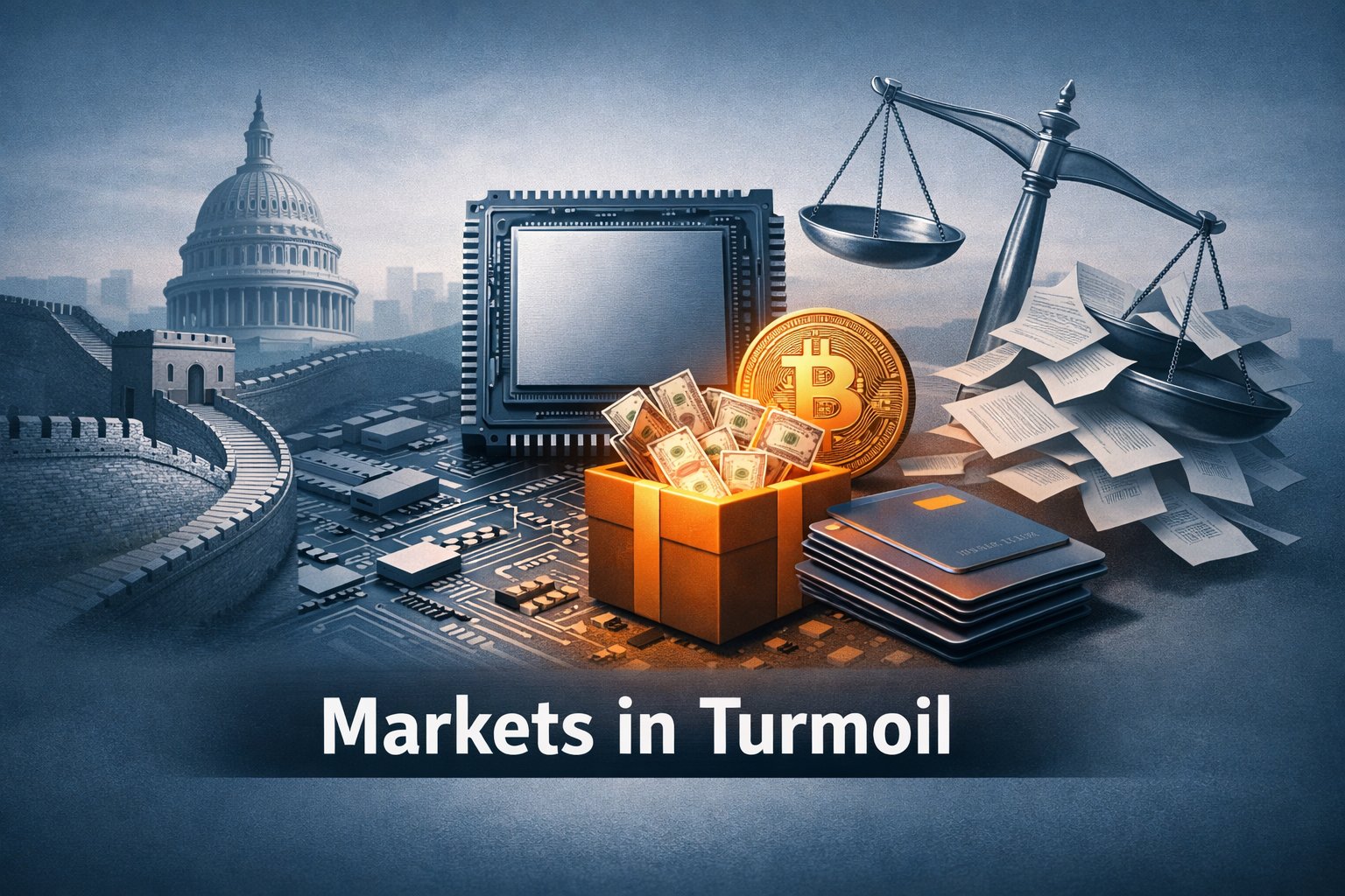 $BTC — Geopolitics, Semiconductors and Crypto Promotions Drive Today's Tape — Legal Overhangs Pile Up for Small Caps episode artwork