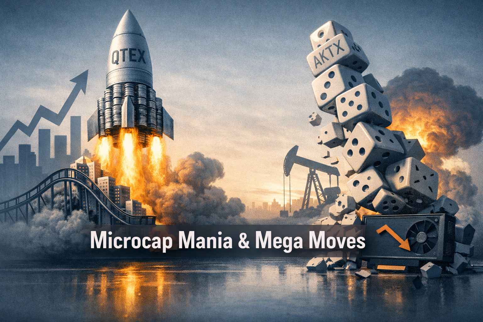 Speculative Microcap Mania and Mega-cap Churn: QTEX, AKTX and a Weekend of Heavy Flows episode artwork