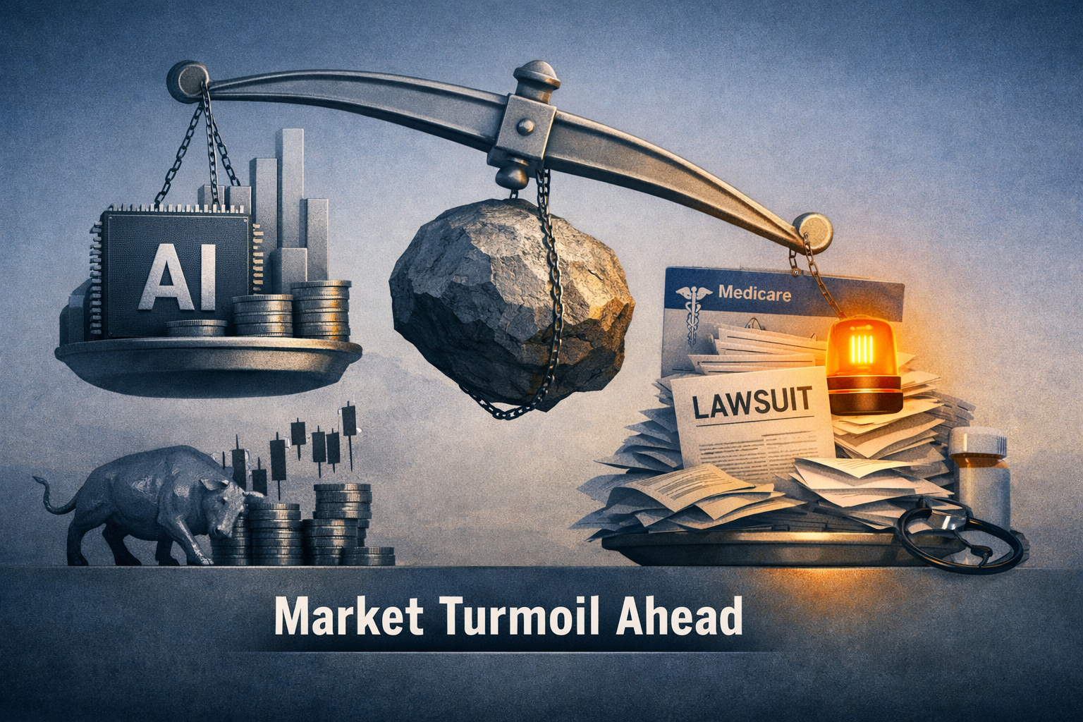 Legal Overhangs and Sector Rotation Drive Friday’s Tape — $NVDA, Medicare Names and a Surge in Litigation Notices Lead the Move
