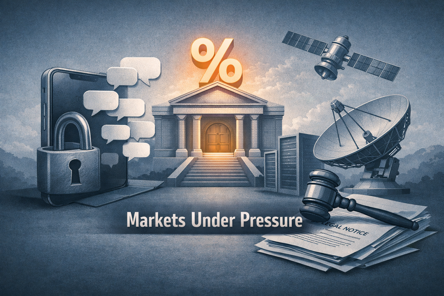 EU Forces Open WhatsApp; Banks See Higher Interest Income; Satellite Broadband and Data-Center Demand Drive Infrastructure Winners — Daily Market Brief episode artwork