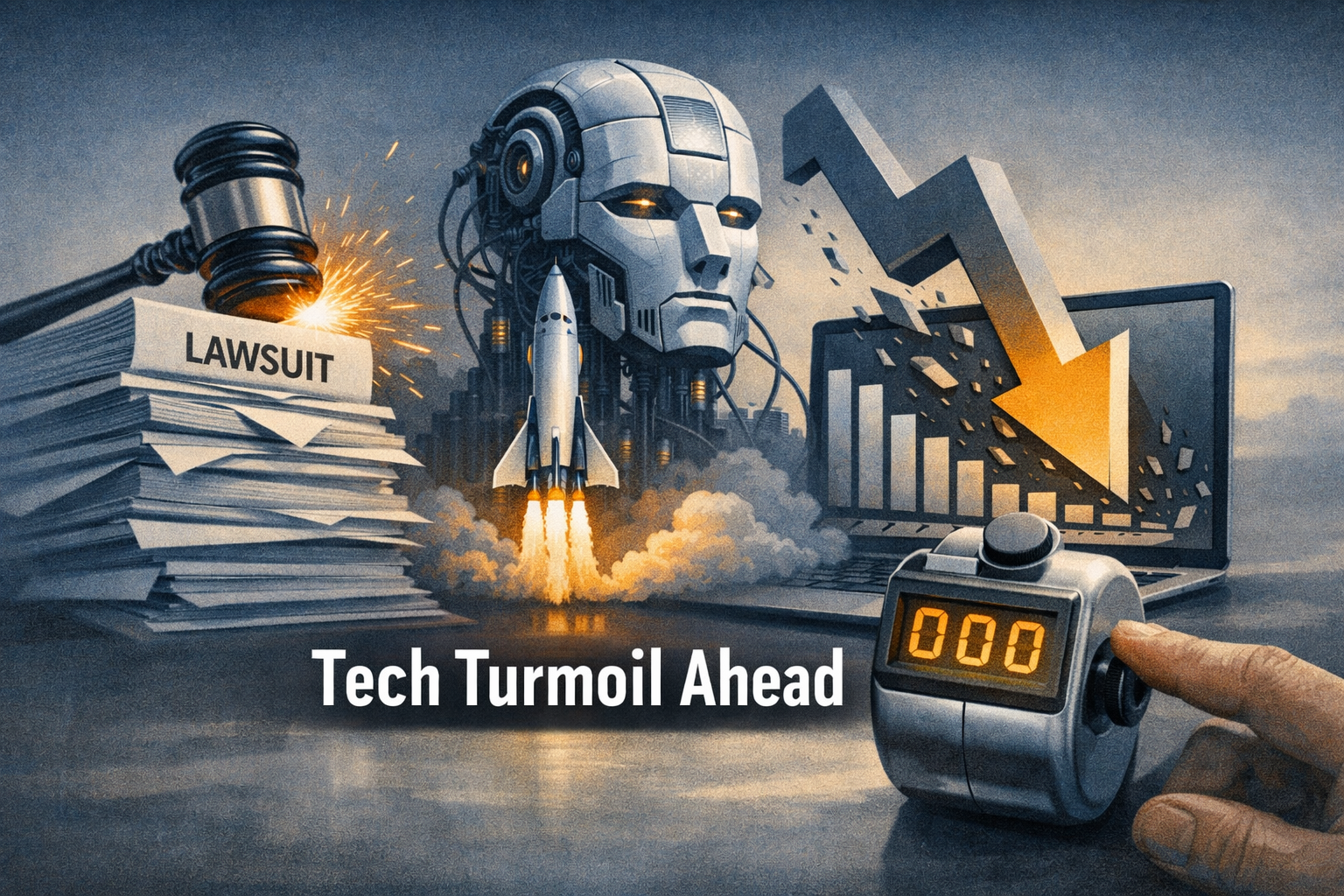 $GOOGL — Legal Fireworks, AI Disruption and Tech Credit Noise Dominate Tape — $MSFT Sued, $NVDA Rallies, Google Loses Clicks