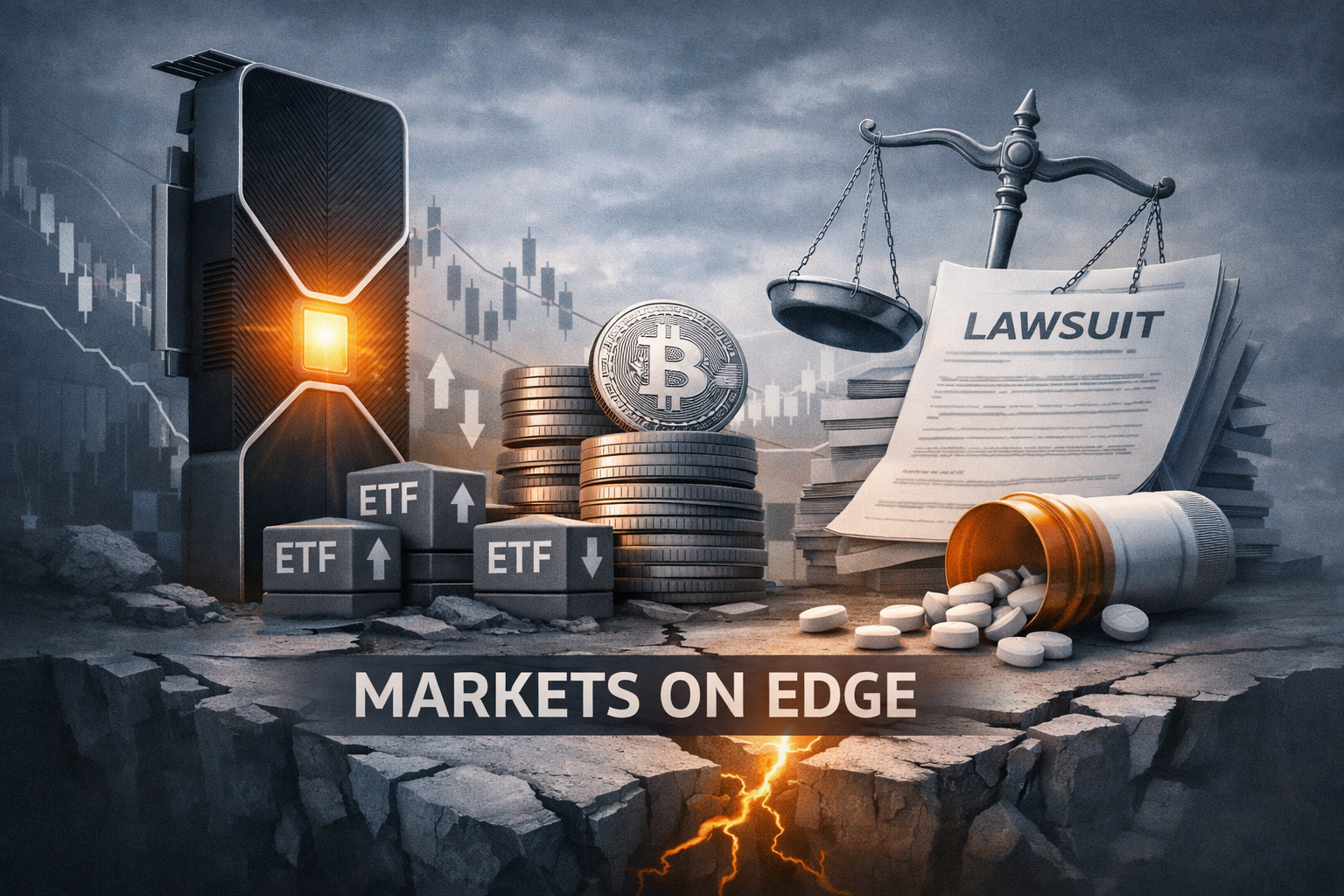 $NVDA Rally, Heavy ETF Flows and a Surge in Litigation Notices Define a Volatile July 13 Tape