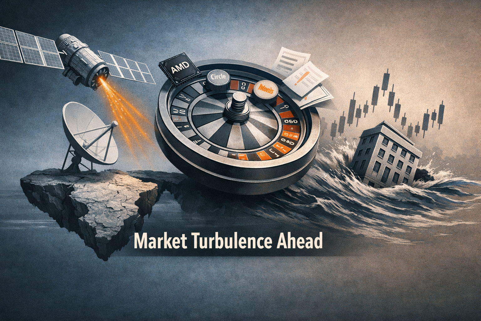$AMZN — Amazon’s Leo Expansion, ARK’s Rotation and a Wave of Legal Overhangs Steer Wednesday’s Tape