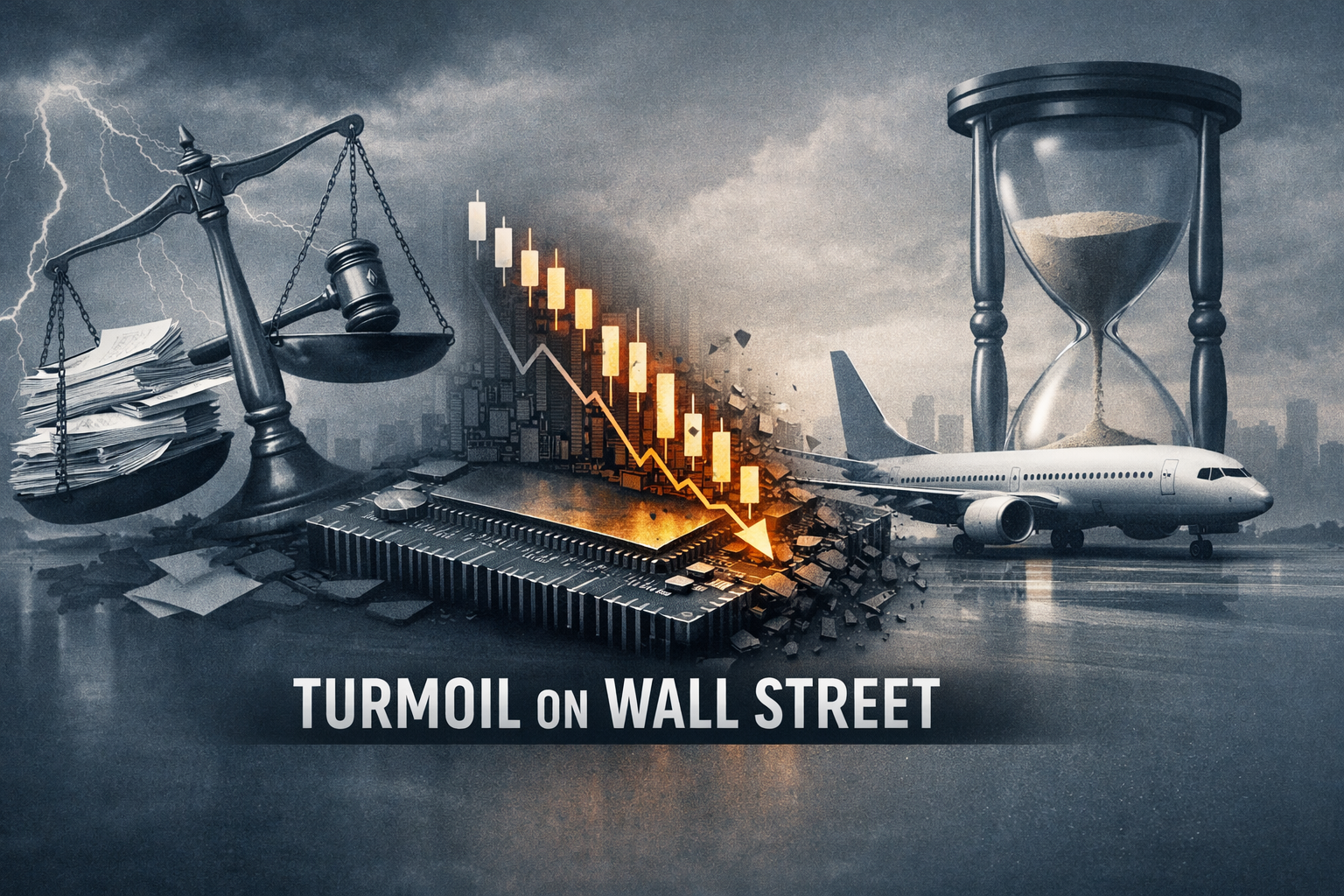 $BA — Legal Storm, Chip Volatility and Boeing Timelines Dominate Today's Market Tape episode artwork