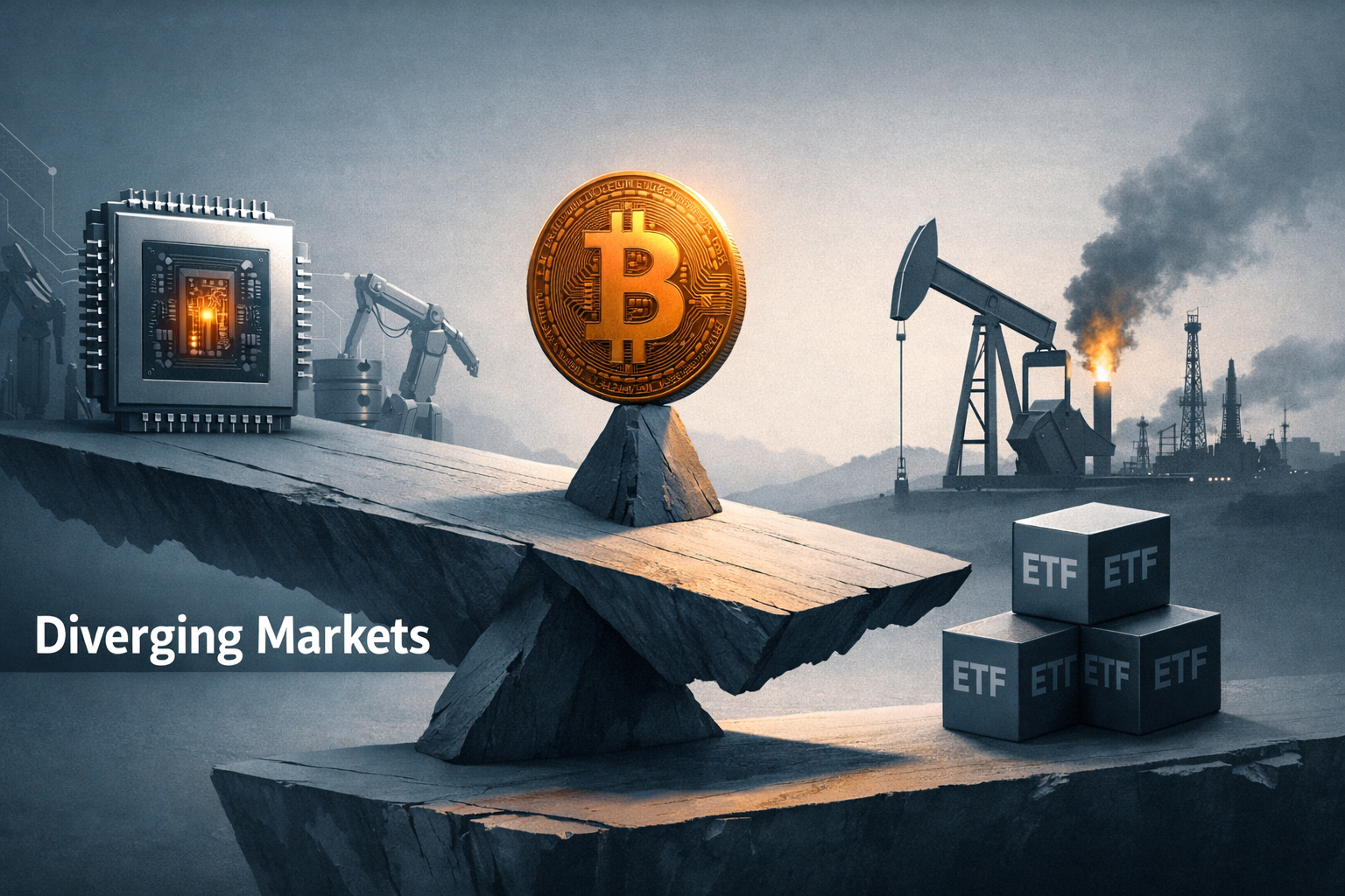 $NVDA $BTC — AI, Chips and Crypto Lead a Mixed Market: Nvidia, Spot ETFs and Energy Geopolitics Drive Sector Divergence episode artwork