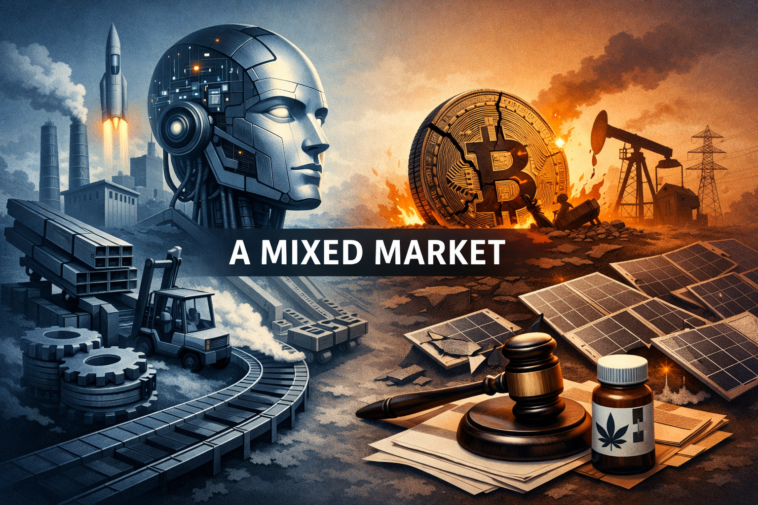 $BTC — AI and Industrials Drive Breadth While Energy, Crypto and Solar Face Headwinds — A Mixed Market Narrative episode artwork