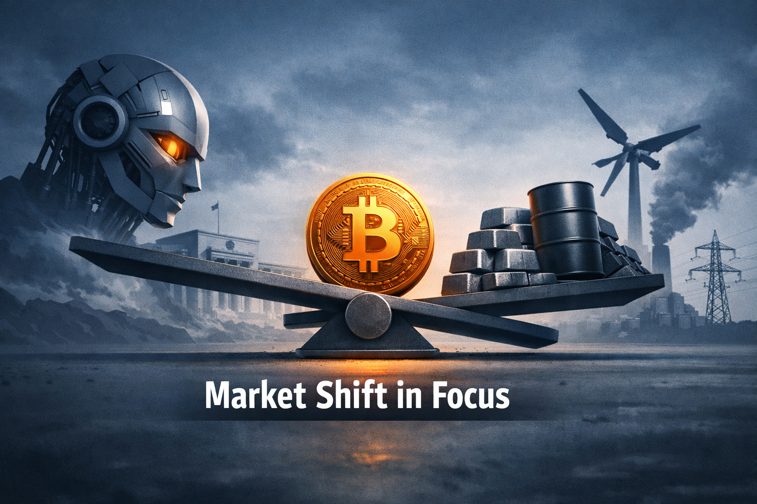 $BTC — AI, Bitcoin and Materials Lead a Cross-Market Rotation as Policy and Macro Risks Keep Traders Guarded episode artwork