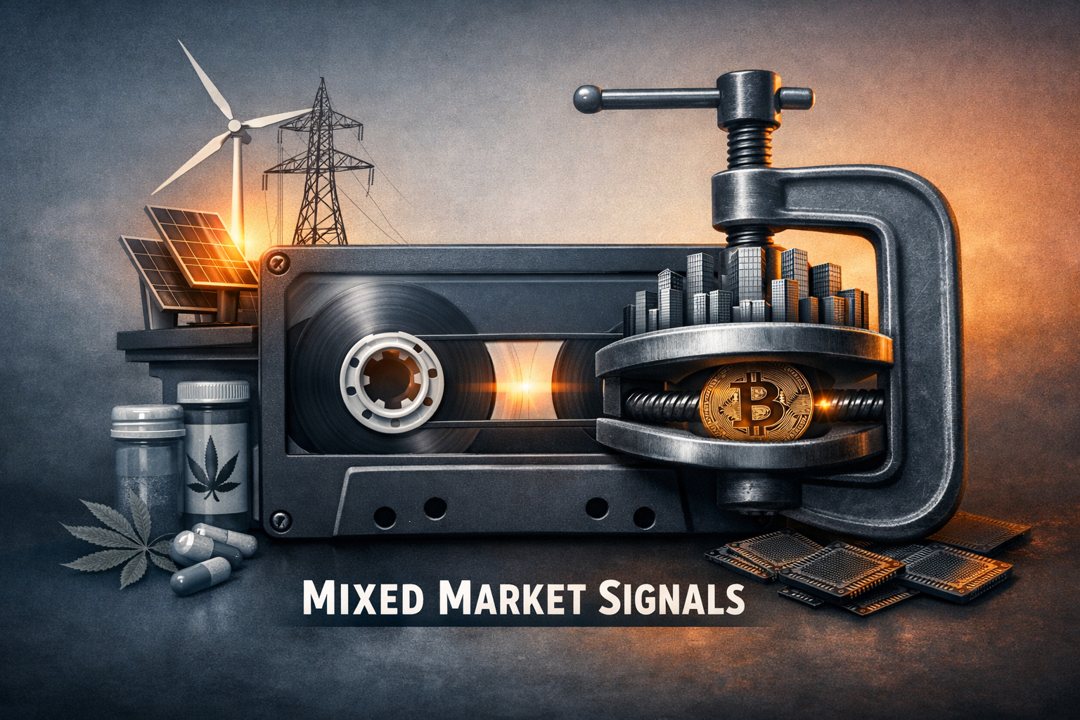 $BTC — Policy Shocks and Tech Capex Drive a Mixed Tape — Utilities and Renewables Shine, Real Estate and Crypto Feel the Squeeze episode artwork