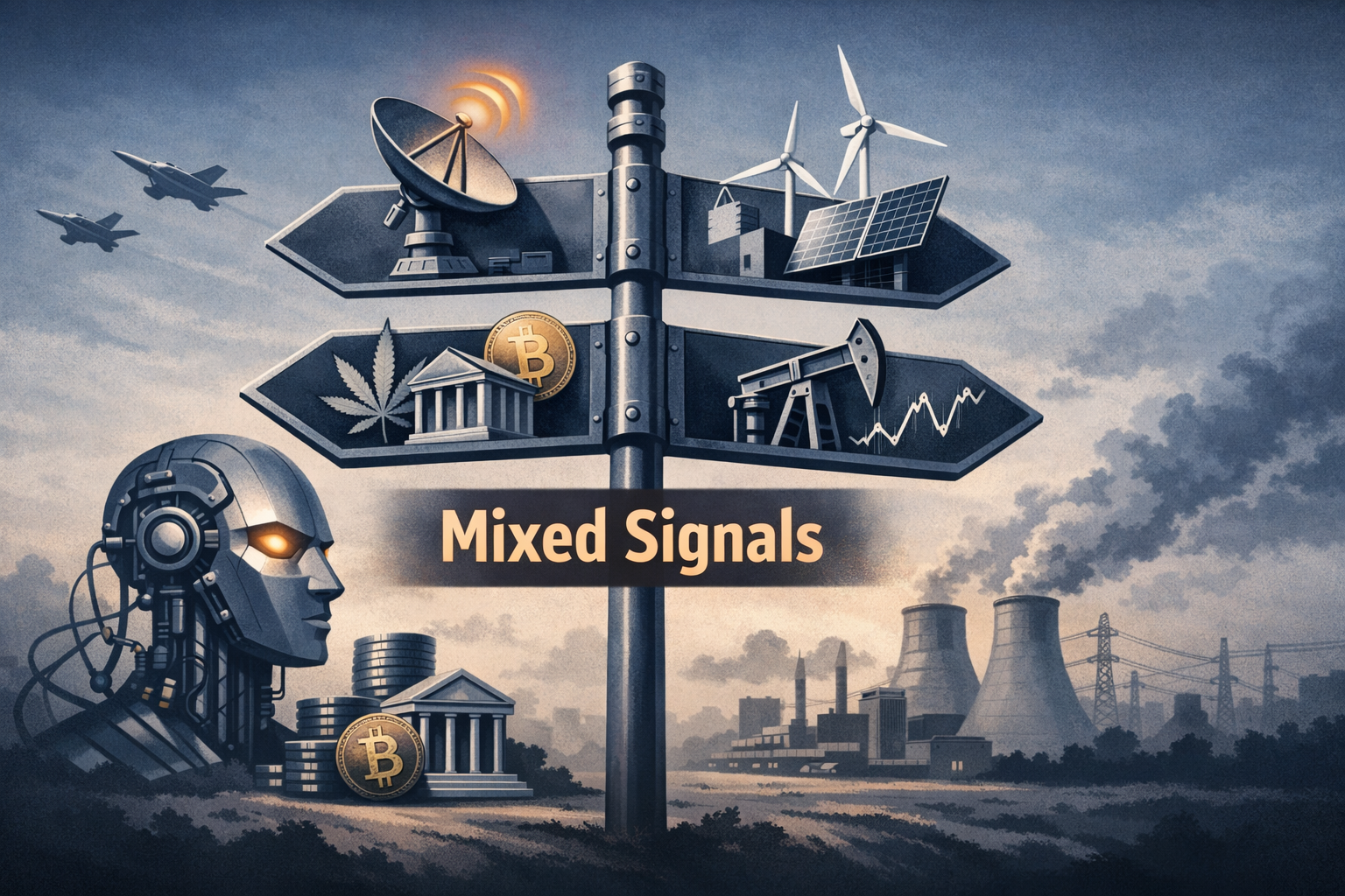 Mixed Signals but Clear Themes: AI, Renewables and Geopolitics Drive Cross‑Sector Divergence episode artwork