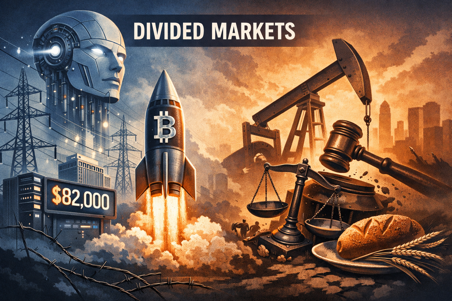 $BTC — AI, Energy Routes and Crypto Surge: Markets Digest Divergent Sector Signals on May 6 episode artwork