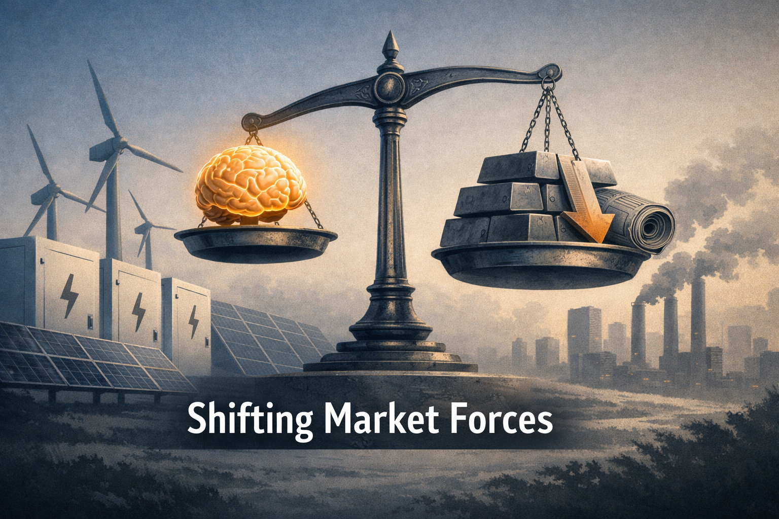 Storage, AI and Policy Drive Today's Market Narrative — Renewables, Utilities and Tech Lead While Materials and Media Face Headwinds episode artwork