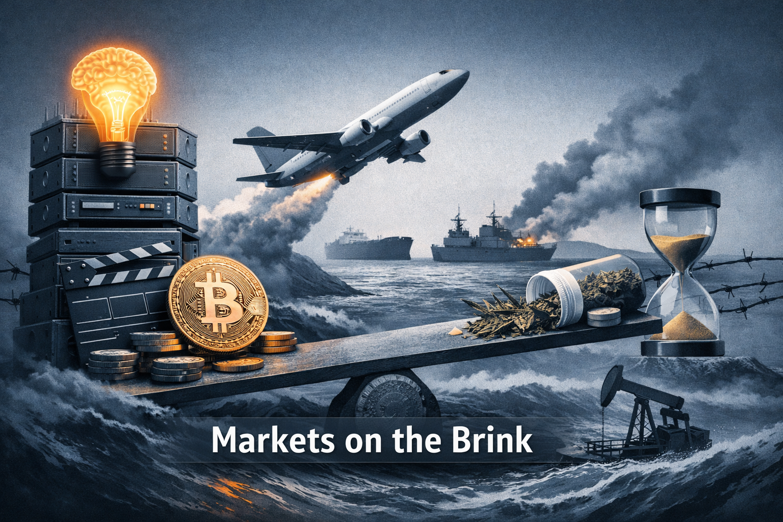 $NFLX $BTC $BA — AI Momentum and Geo‑Risk Set the Tone: Markets Digest Netflix, Bitcoin, Boeing and a Wave of Policy Moves