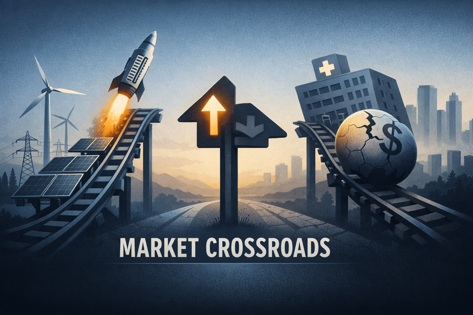 Mixed Market Momentum: Renewables and Tech Shine as Healthcare, Finance Face Headwinds