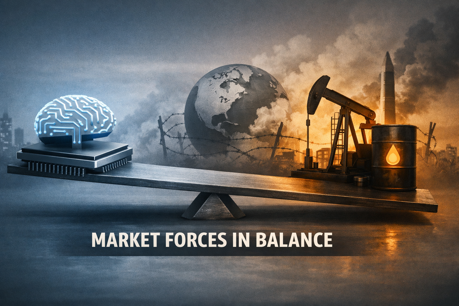 AI, Chips and Oil Drive Today's Market Rhythm; Geopolitics and Policy Keep Risks in Play