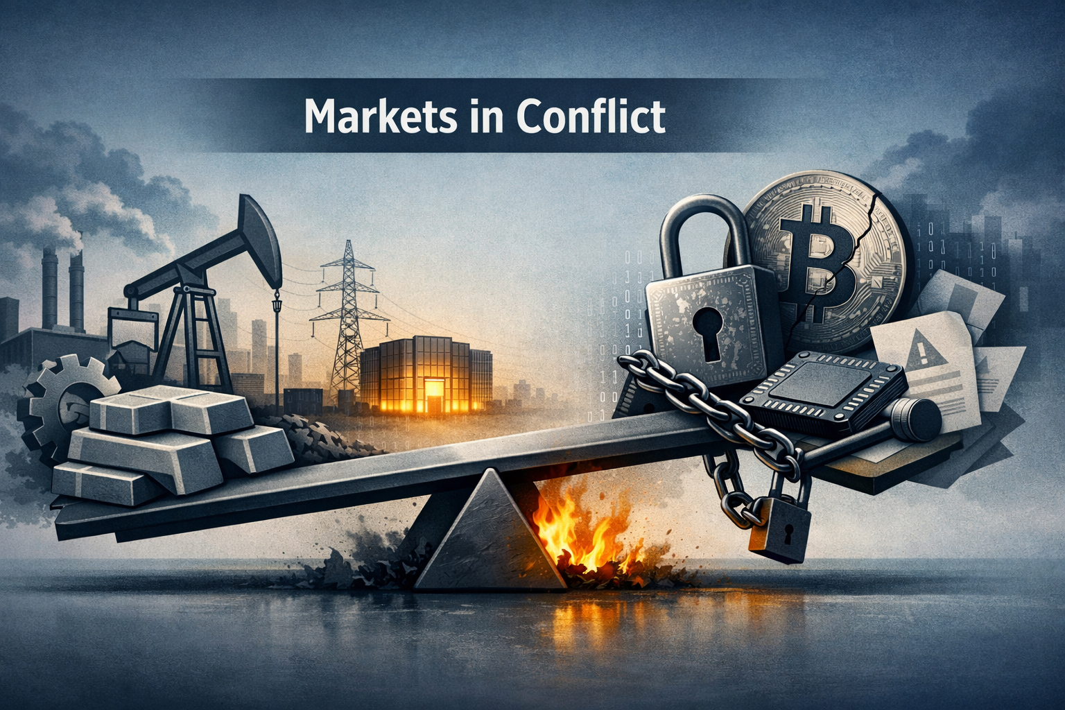 $BTC — Mixed Markets, Focused Themes: Energy, Materials and Industrials Lead While Tech and Crypto Face Security and Policy Headwinds episode artwork
