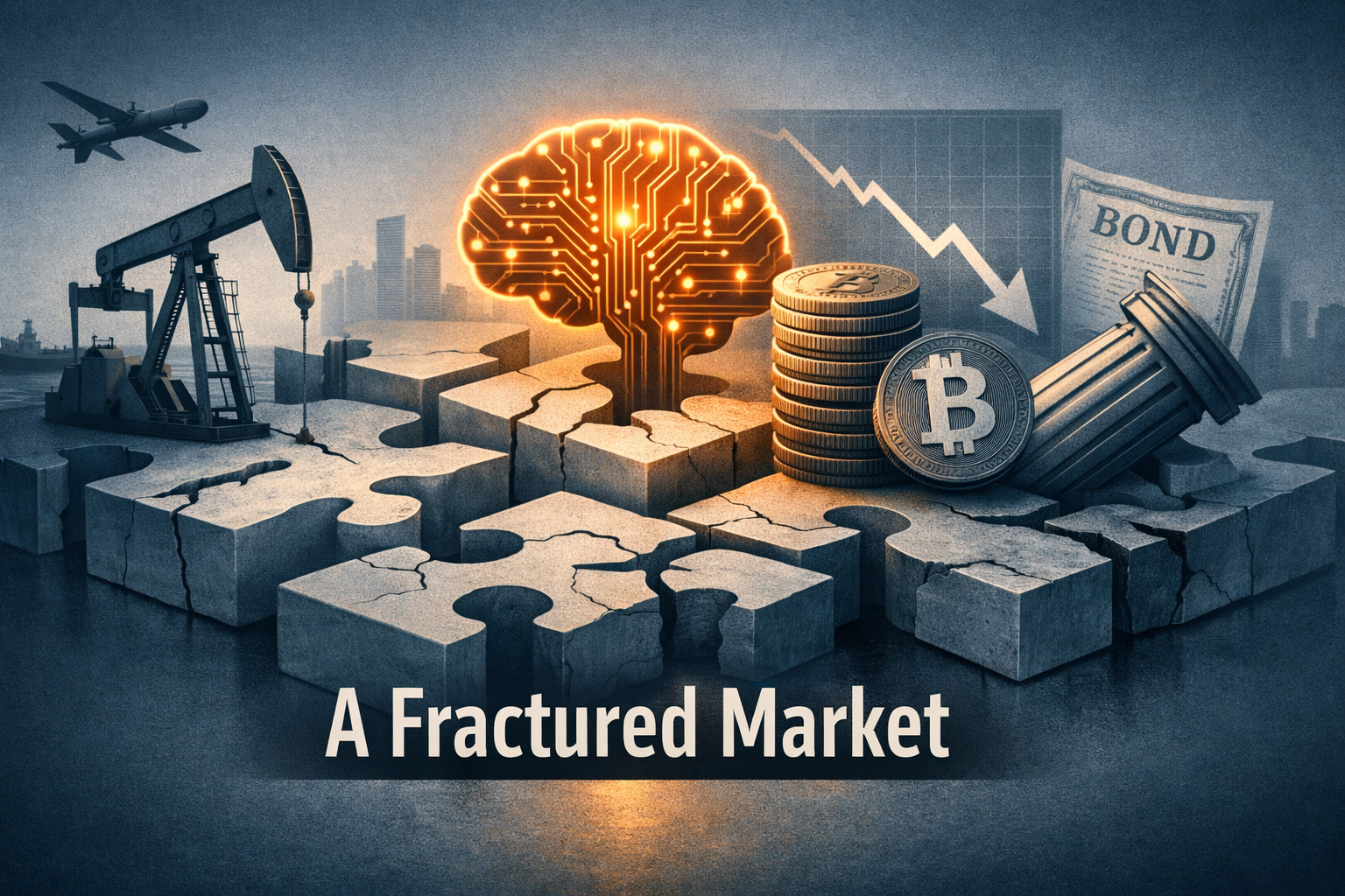 Geopolitics, AI and Regulatory Shockwaves Drive a Patchwork Market — Energy and AI Lead, Financials and Industrials Lag episode artwork