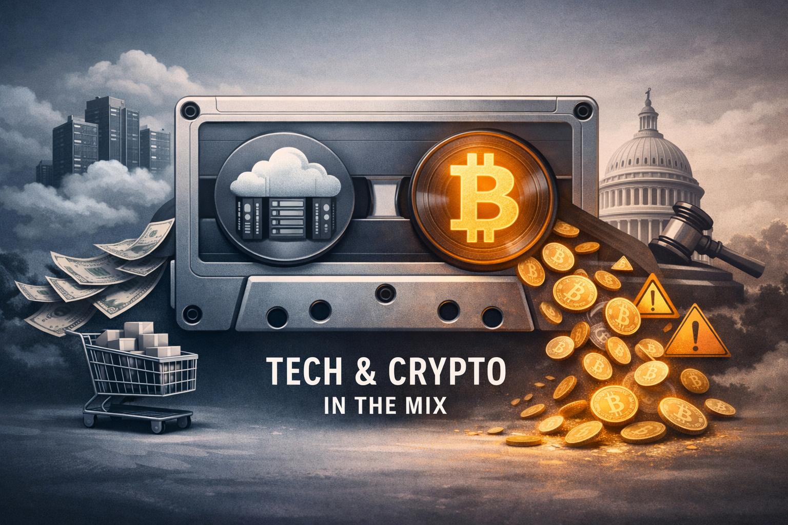 $BTC — Tech and Crypto Lead a Mixed Tape: Cloud megadeals, Bitcoin ETF flows and policy noise set the market tone episode artwork