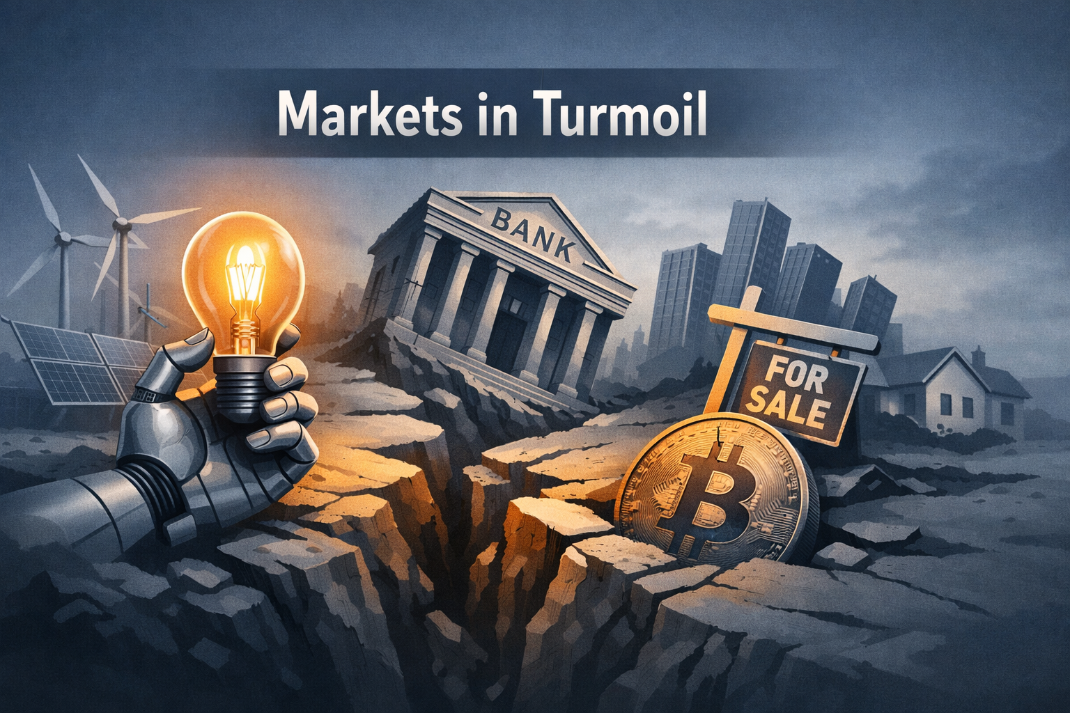 $BTC — AI & Clean Energy Lead; Banking, Real Estate and Crypto Show Strain — Market Sectors Recap, Sep 28 episode artwork