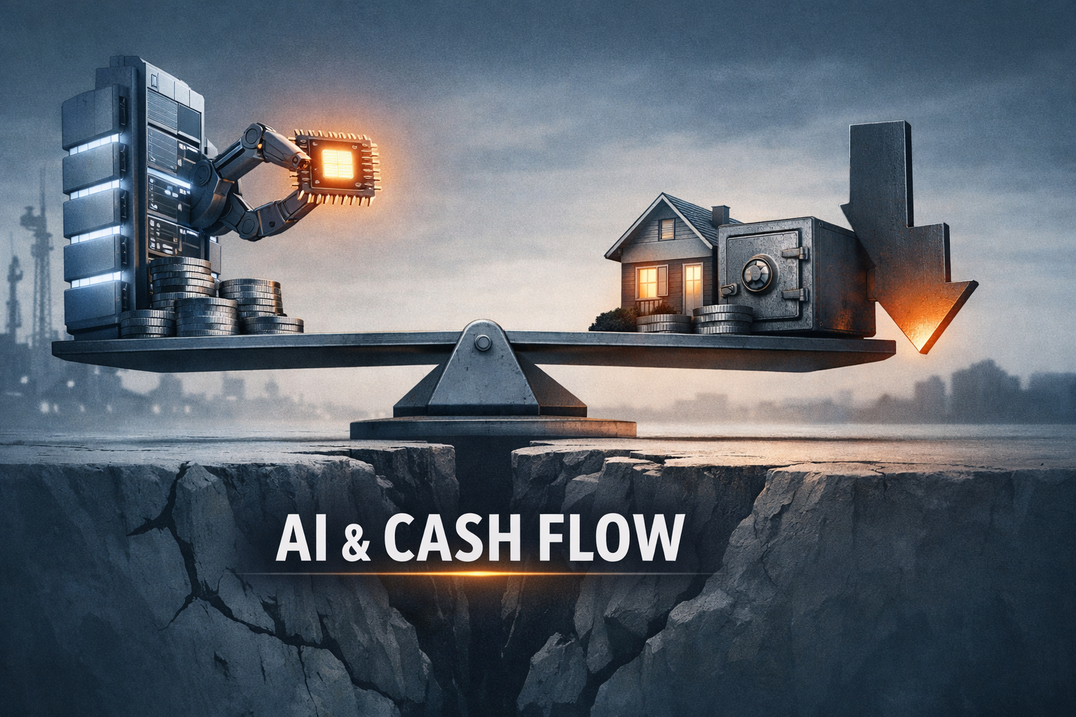 AI & Cash Flow: This Week’s Cross‑Sector Tradeoffs — Valuation Resets, Data‑Center Momentum, and Income Preference episode artwork