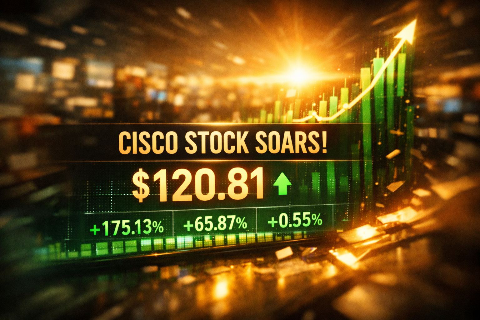 Cisco Systems Stock Hits All-Time High of $1... | StockAlpha.ai