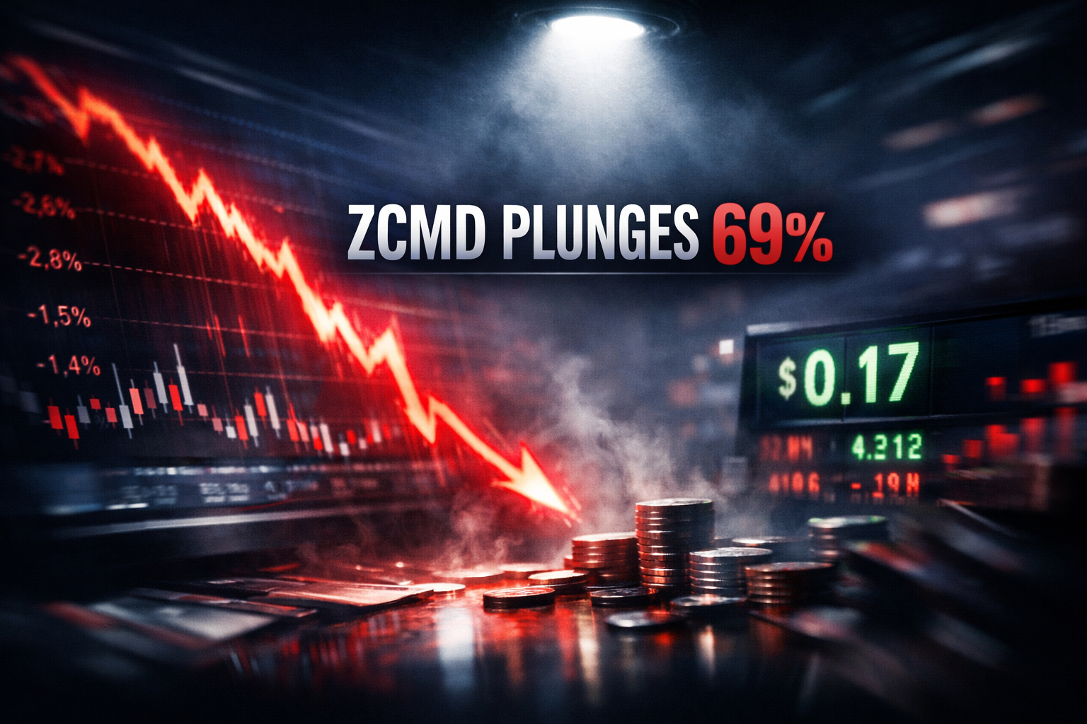 Zcmd Zcmd Drops -69.09% in the Last Trading Day -... | StockAlpha.ai
